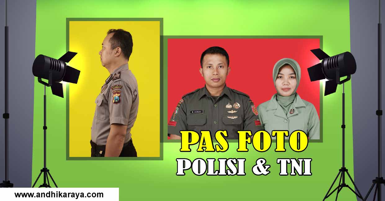 Pas Foto Polisi dan TNI Jember
